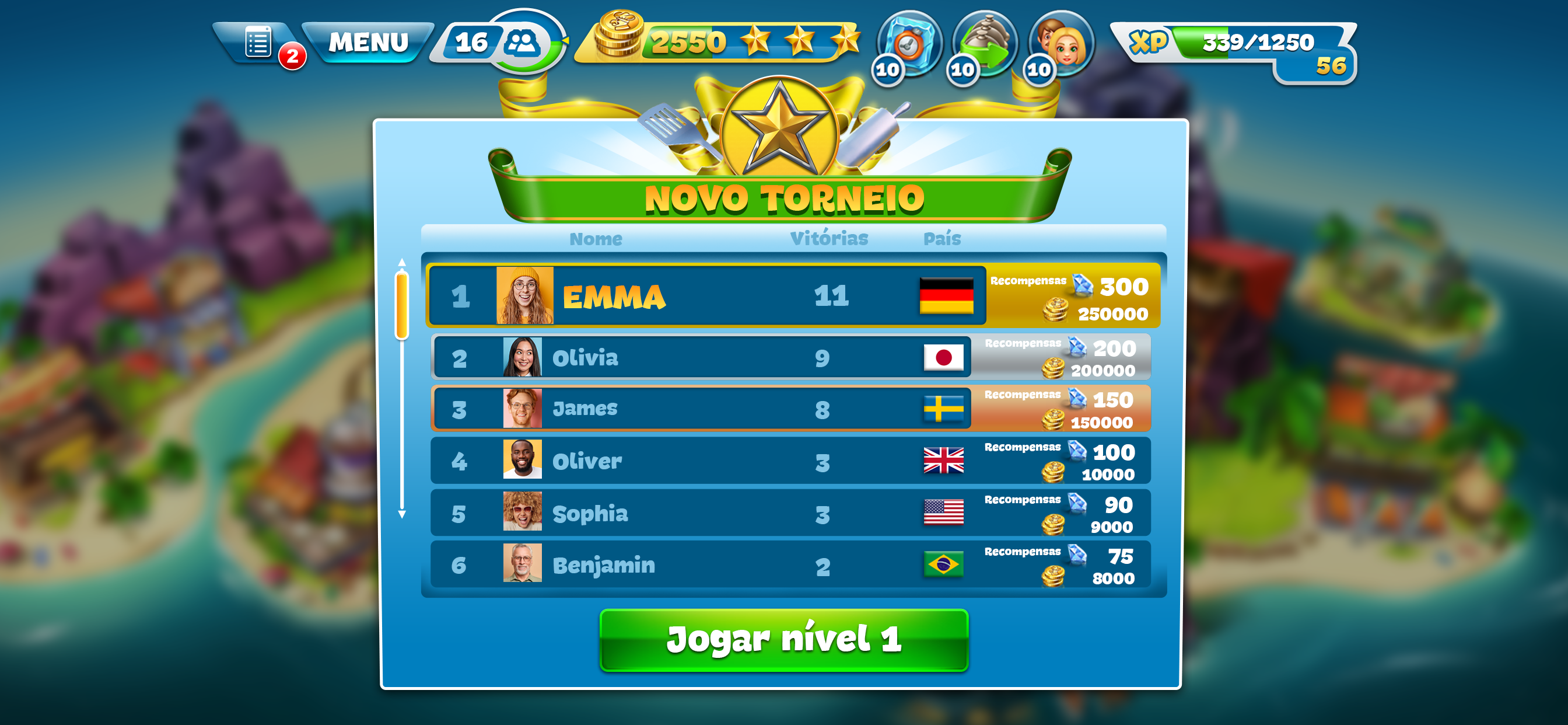 Cooking Fever: Jogo culinário