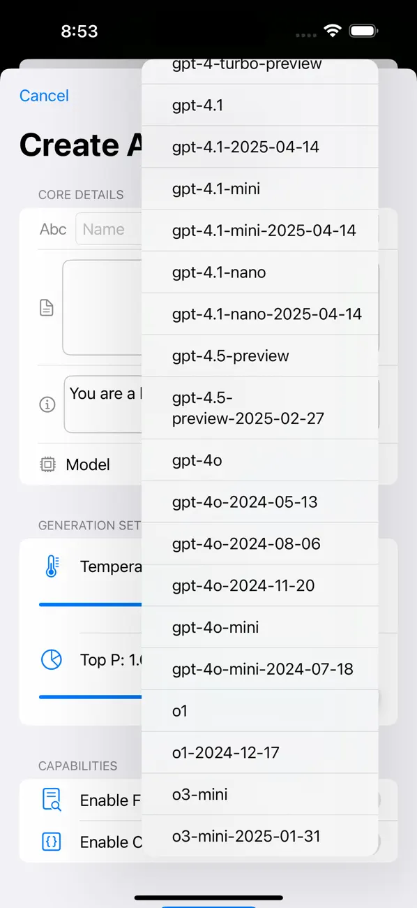 #2. OpenAssistant (iOS) Podle: Gunnar Hostetler