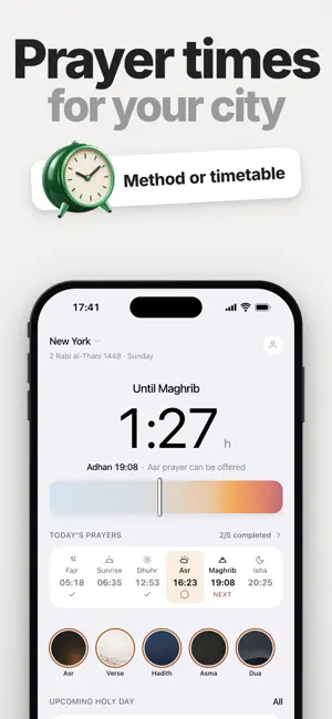 SalahNow: Prayer Times & Quran screenshot 1