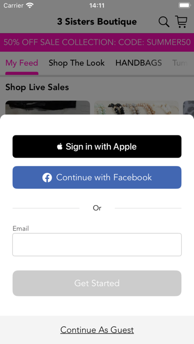 3 Sisters Boutique Screenshot