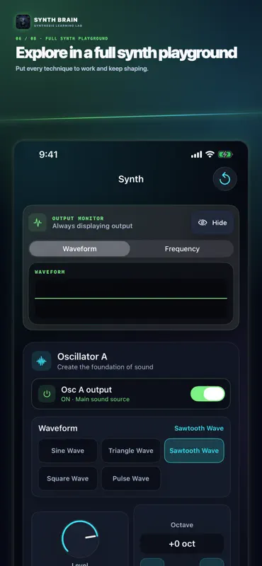 Synth Brain: Learn Synthesis screenshot 6 of 8