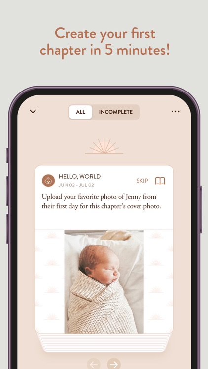 The Short Years Baby Book