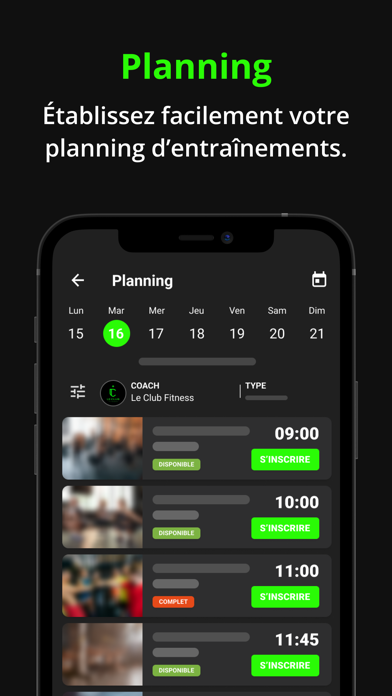 Le Club Fitness Screenshot
