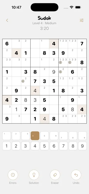 Sudok - Grilles sudoku expert screenshot 8 of 10