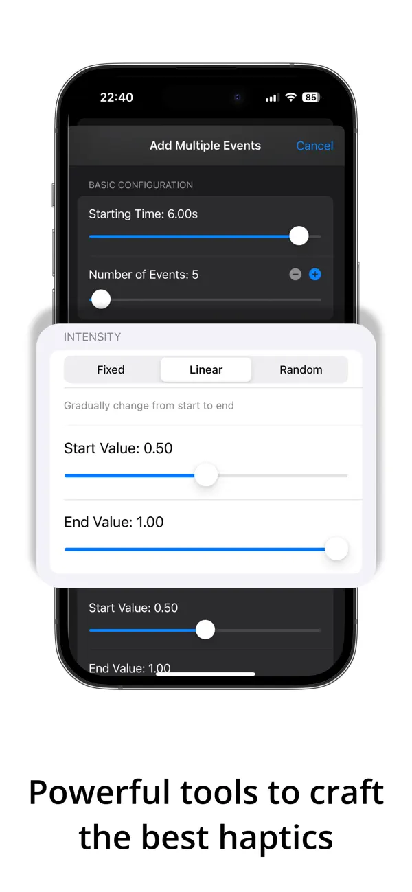 #6. Haptic Pro (iOS) De: Vedprakash Wagh
