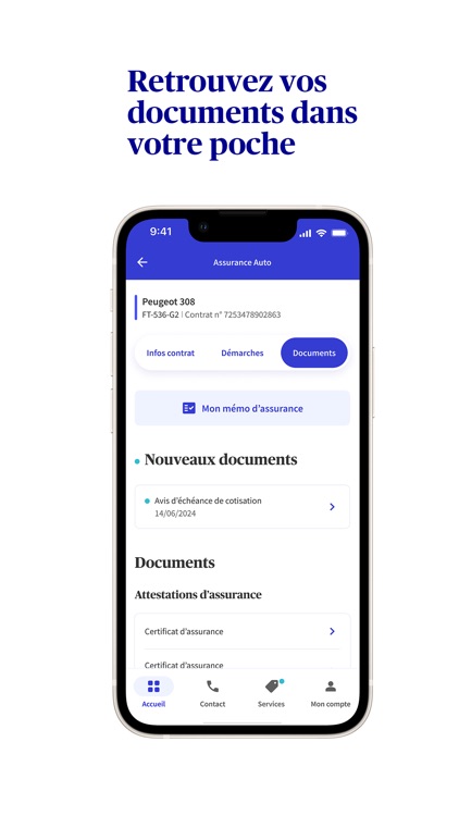 Mon AXA Assurance screenshot-3