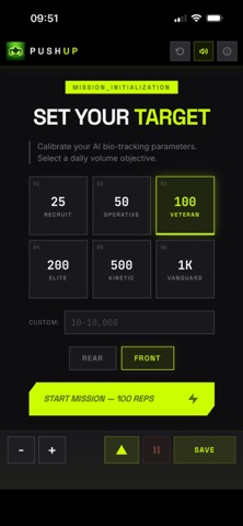 PUSHUP — AI Rep Counter screenshot