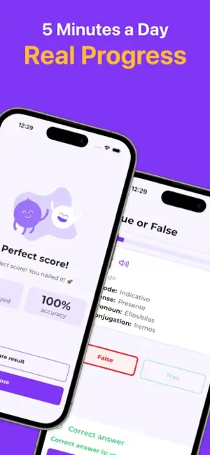 ConjuGames: Spanish Vocabulary screenshot 4