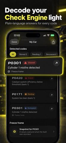 OBD2 Car Repair Solution & HUD Screenshot 2 of 10