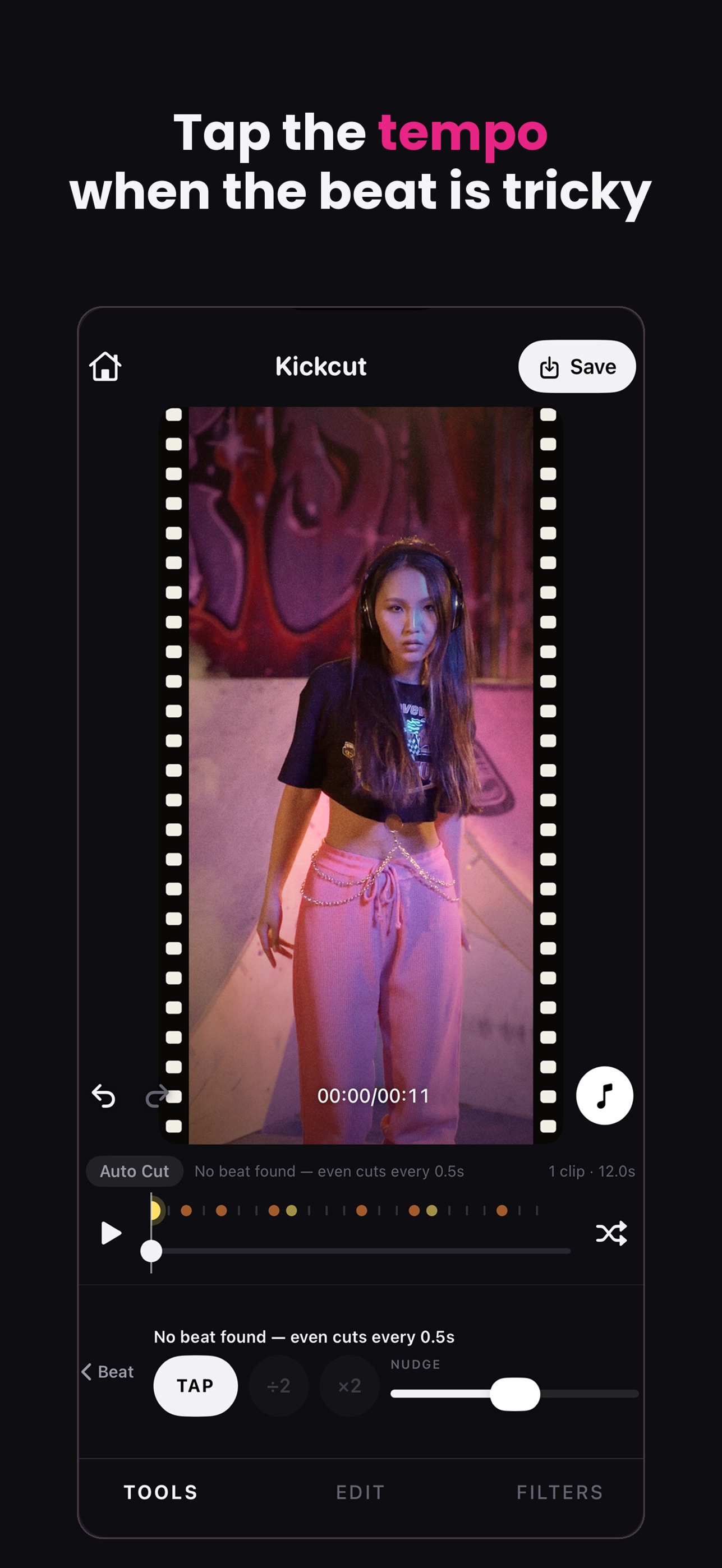Screenshot 4 of Kickcut - Music Video Maker