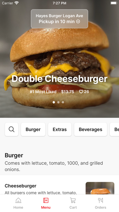 Hayes Burger Screenshot