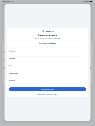DHMAD iPad screenshot