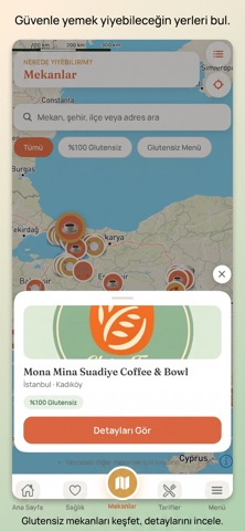Glutensiz Pusula iPhone screenshot