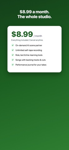 PerformrACT iPhone screenshot