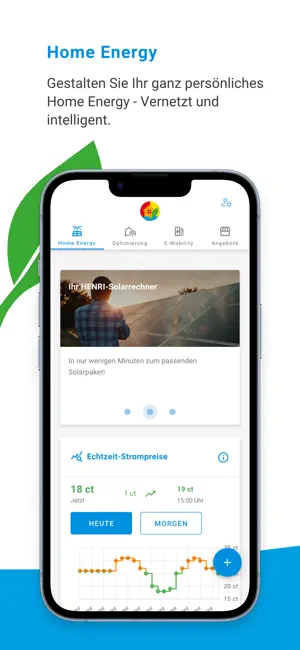 HENRI, Energie smart gesteuert screenshot 1