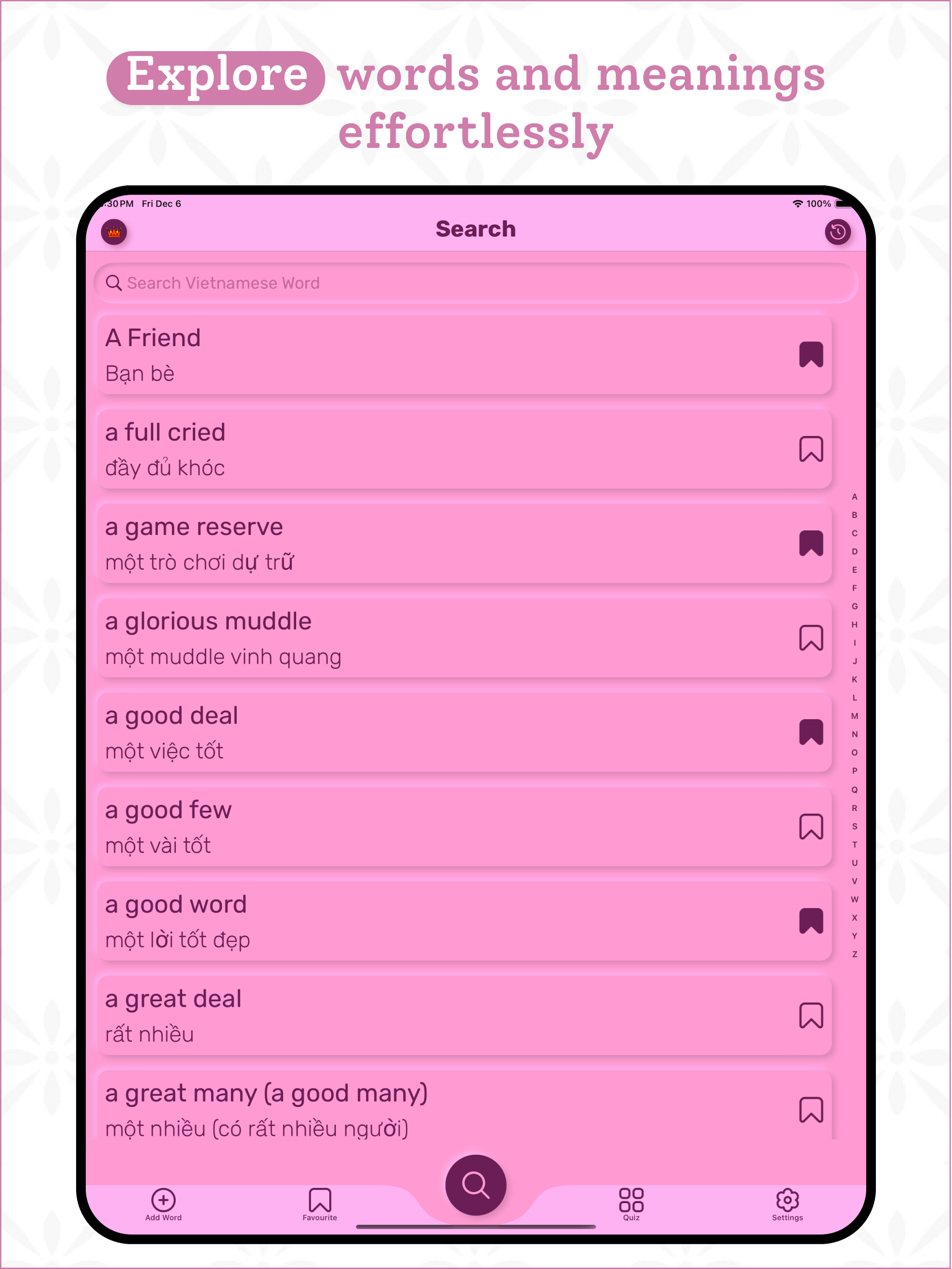 Vietnamese Dictionary offline screenshot 10