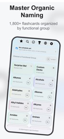 Organic Chemistry Naming Tutor screenshot