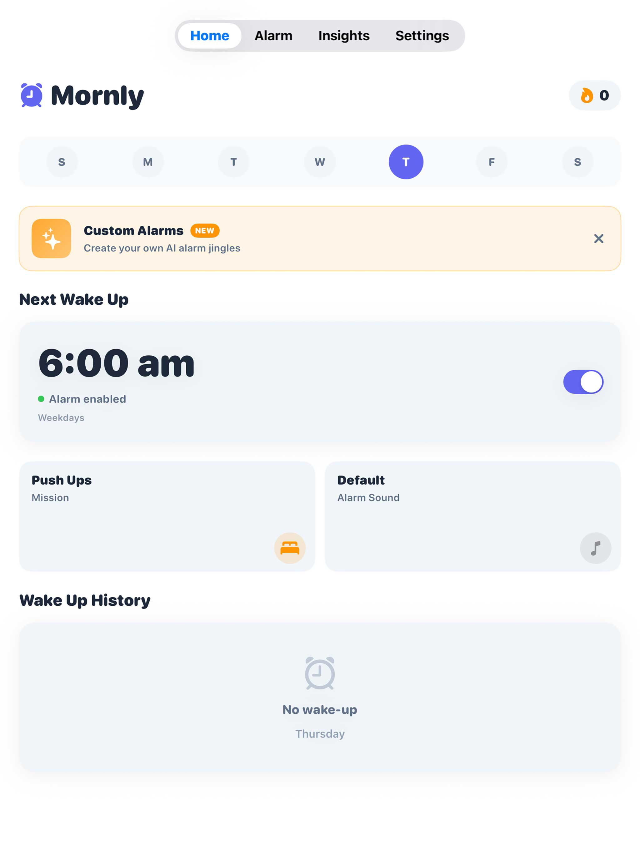 Waykup Smart: Alarm Clock