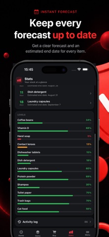 Supp.ly Amount Tracker Screenshot 4 of 5