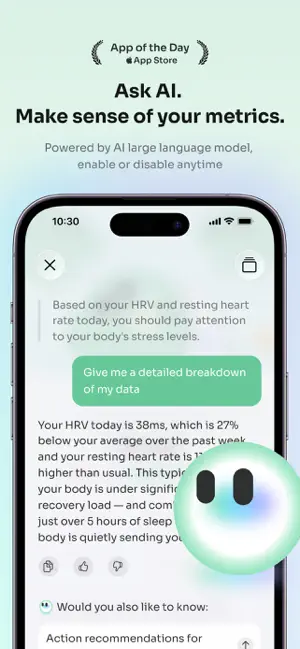 StressWatch: AI Stress Monitor iPhone screenshot 5