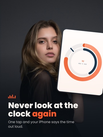 Speaking Clock with Voice iPad screenshot