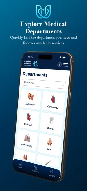 Jedaani Hospitals iPhone screenshot 2