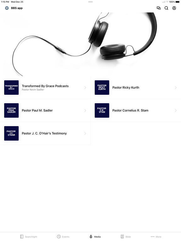 Berean Bible Society iPad screenshot 3 - Education app