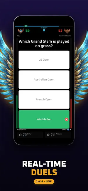 Trivor: Trivia Quiz Duel screenshot 1