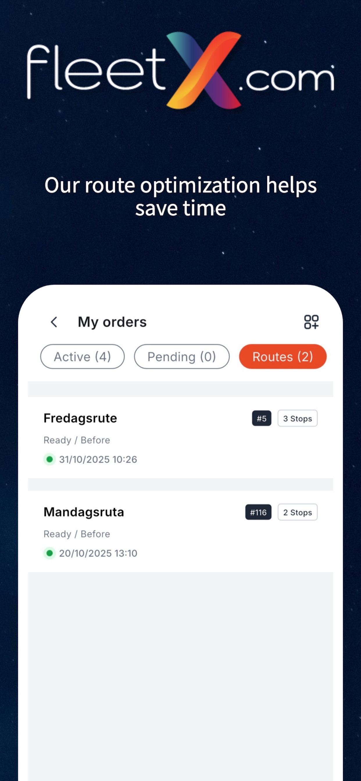 FleetX.com Driver App