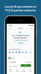 FLO EV Charging screenshot