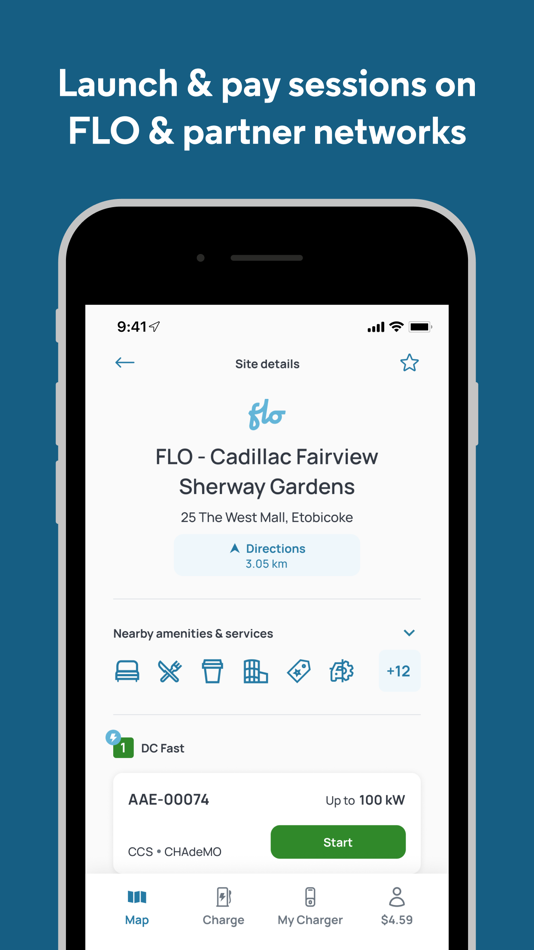 #4. FLO EV Charging (iOS) Podle: AddÉnergie Technologies Inc.
