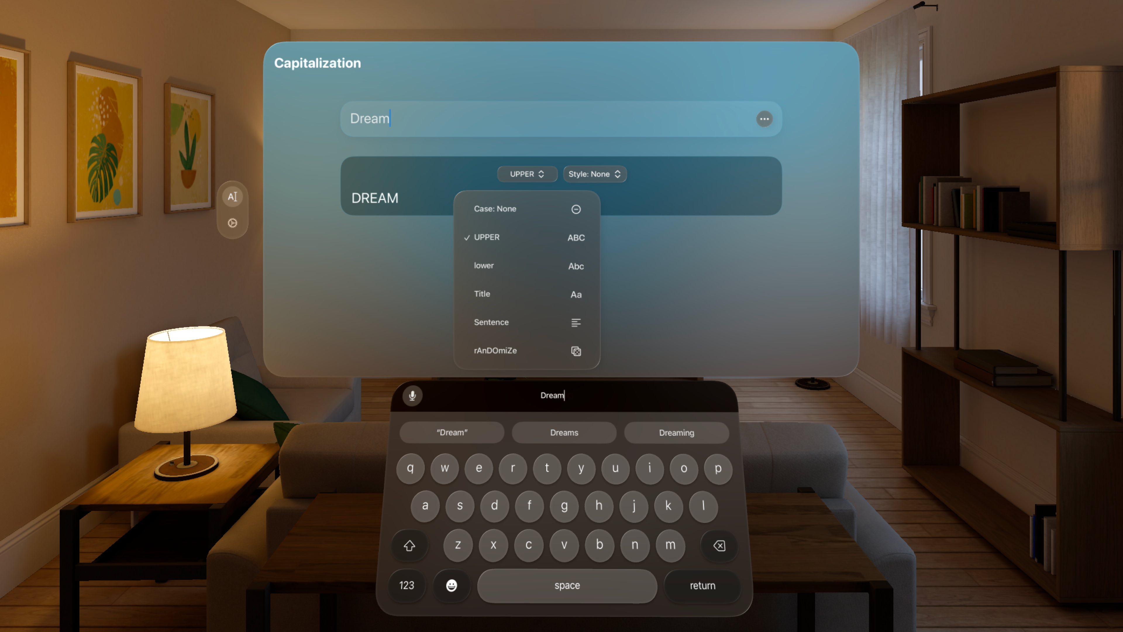 No Cap: Text Editor