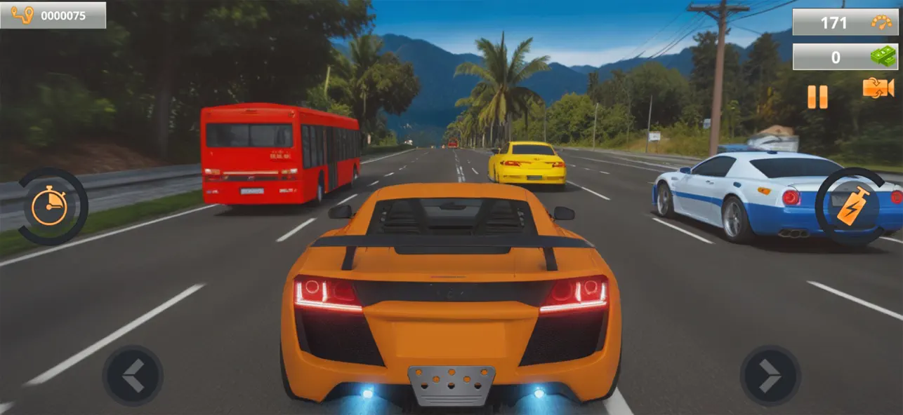 Screenshot #1 pour Les défis la course automobile