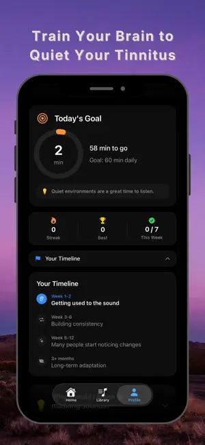 Harmonic: Tinnitus Relief screenshot 4