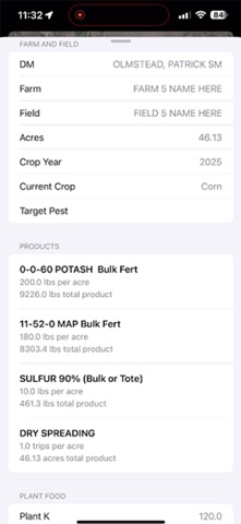 SOILMAP InCab App Screenshot 4 of 7