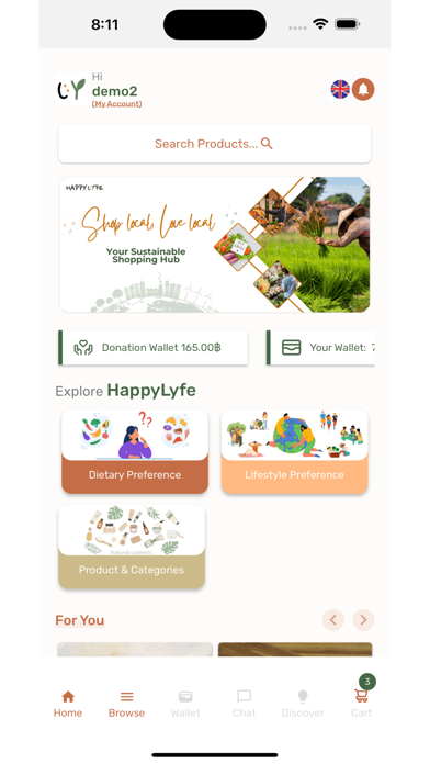 HappyLyfe iPhone screenshot 3 - Shopping app