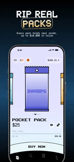 Sweeps Cards screenshot 1