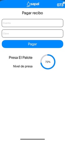SAPAL Móvil Plus iPhone screenshot