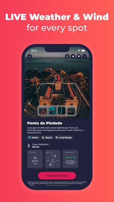 spotfindr - Drone Spots & More iPhone screenshot 3 - Utilities app