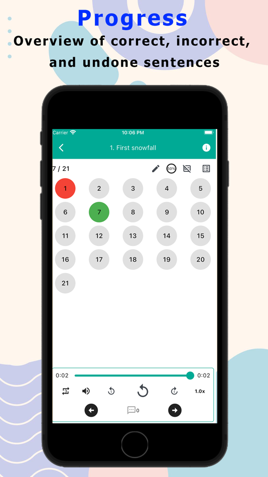 #7. Go Dictation - Listen & Write (iOS) 게시자: Duy Nguyen Van