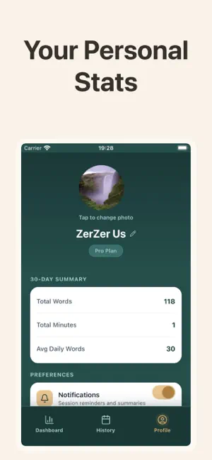 ZerZer: Private Word Counter screenshot 4