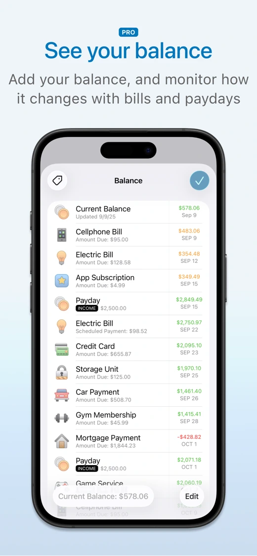 Chronicle - Bill Organizer screenshot 4