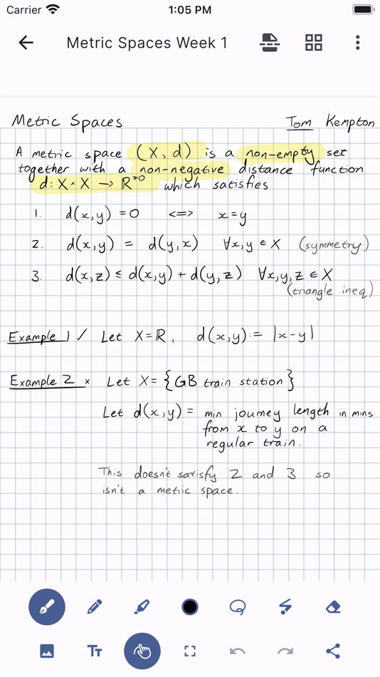 #2. Saber: Handwritten Notes (macOS) 由: Adil Hanney