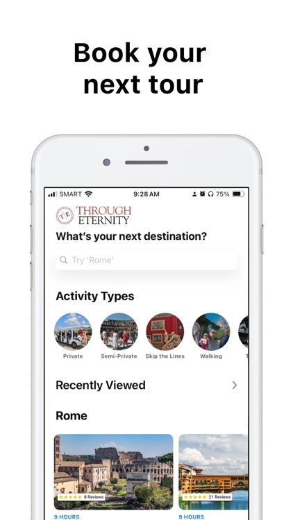 Through Eternity Tours screenshot-3