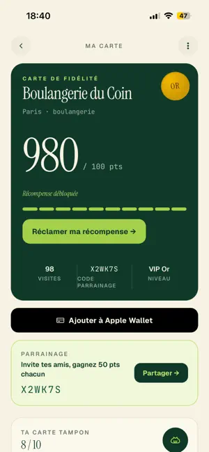 Fidélio - Fidélité Digitale screenshot 3