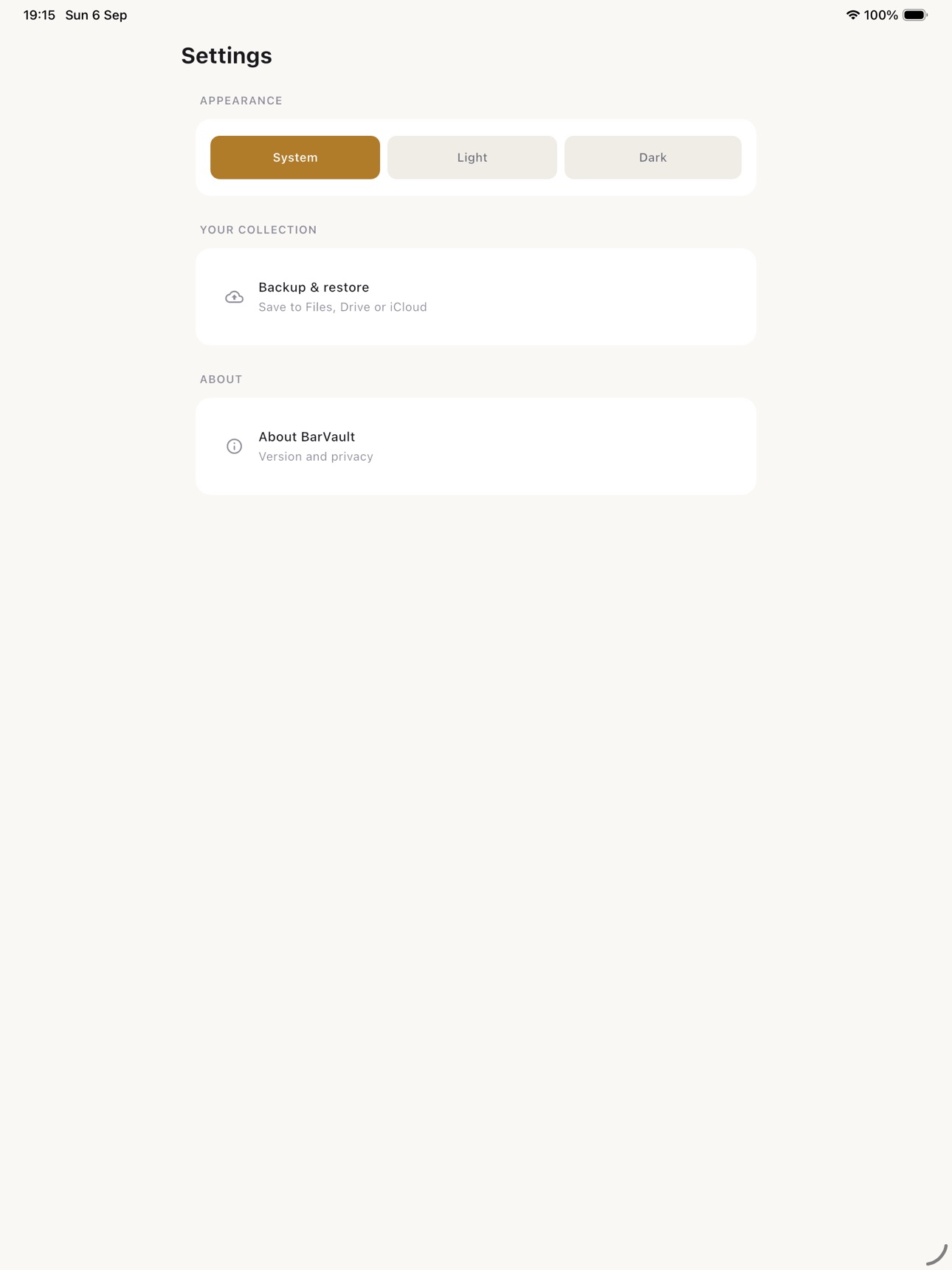 Screenshot 7 of BarVault: Home Bar Manager