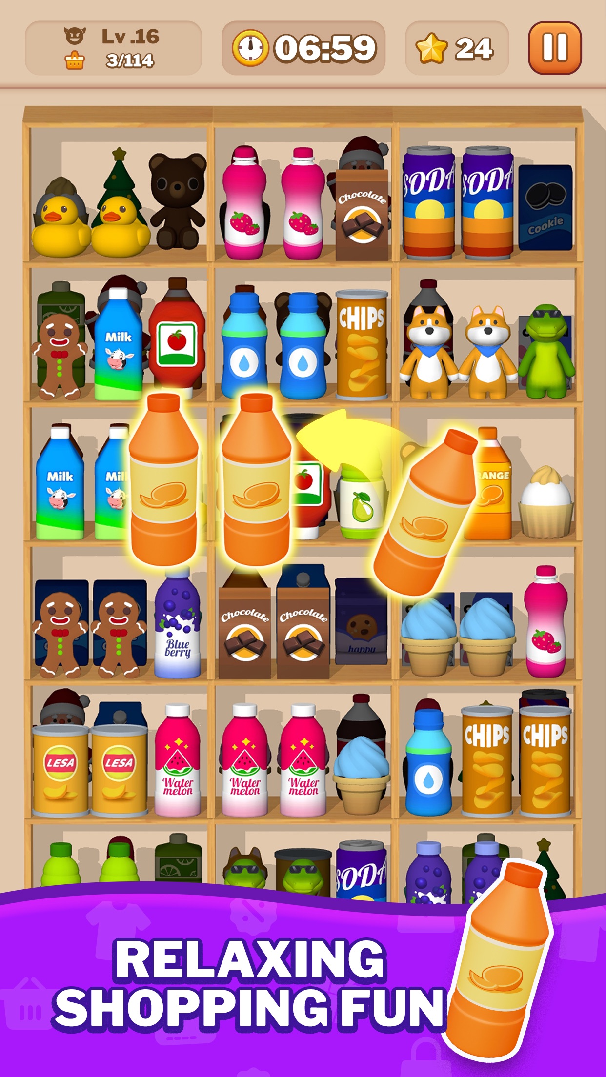 Goods Triple Match: Sorting 3D screenshot 5