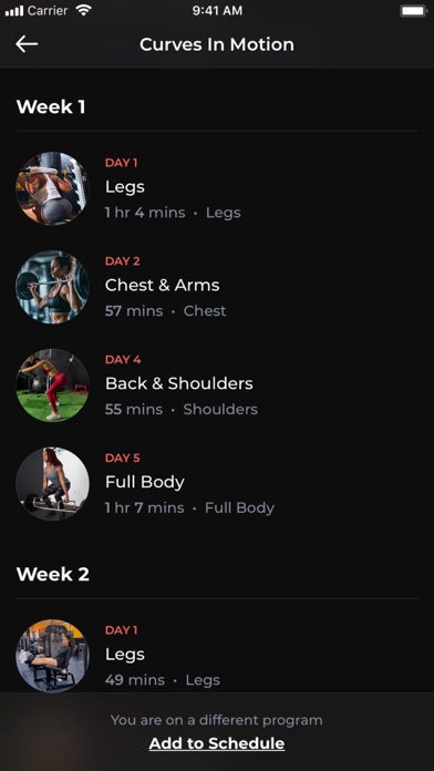 Dream4fitness Screenshot