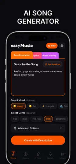 Captura de pantalla de EasyMusic - Your Music Studio en iPhone 2
