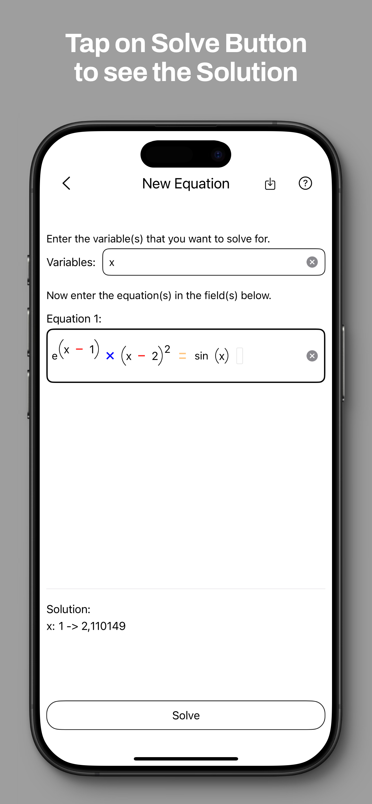 Numerical Solver screenshot 4